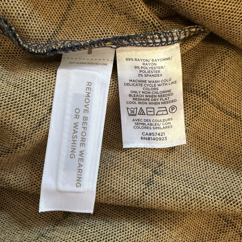 LOFT Plaid Pull On Flippy Skirt NWOT - Picture 6 of 8